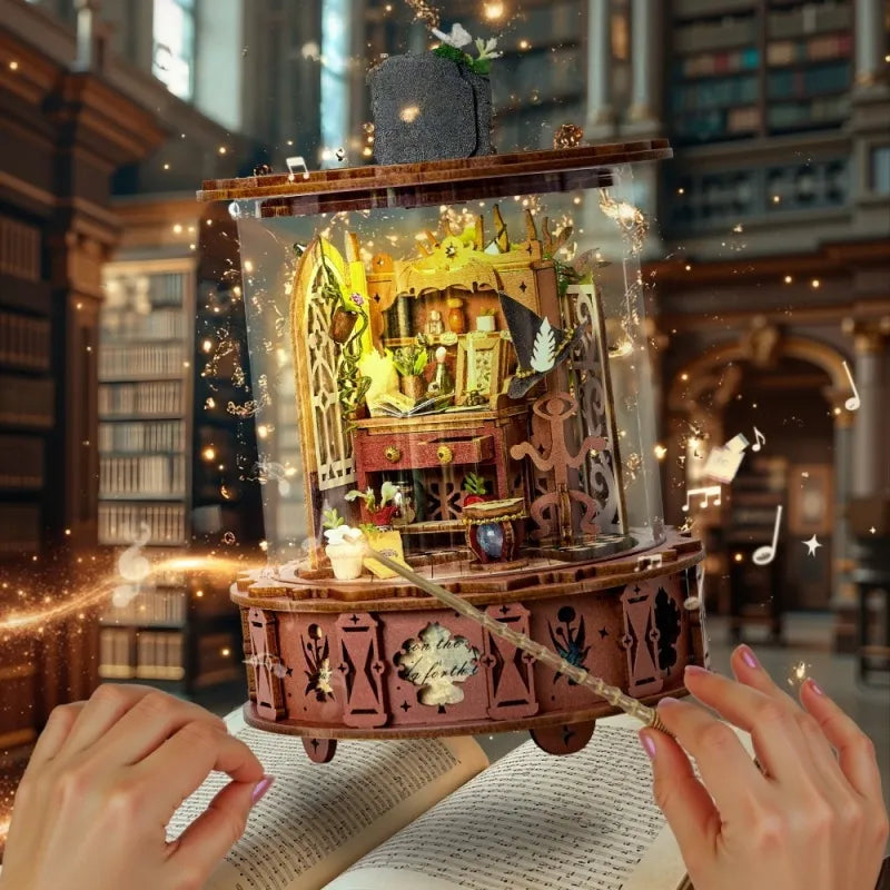 Caja de Música de Madera «Magic Music Box»