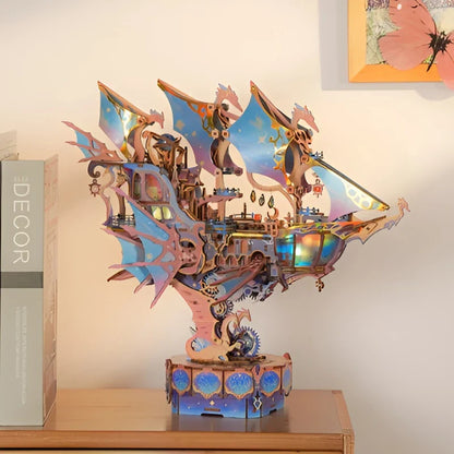 Rompecabezas de madera 3D - Galaxia mágica