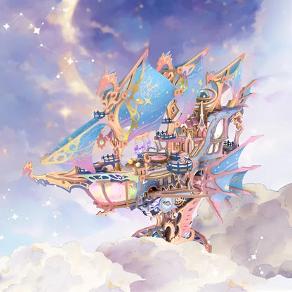 Rompecabezas de madera 3D - Galaxia mágica