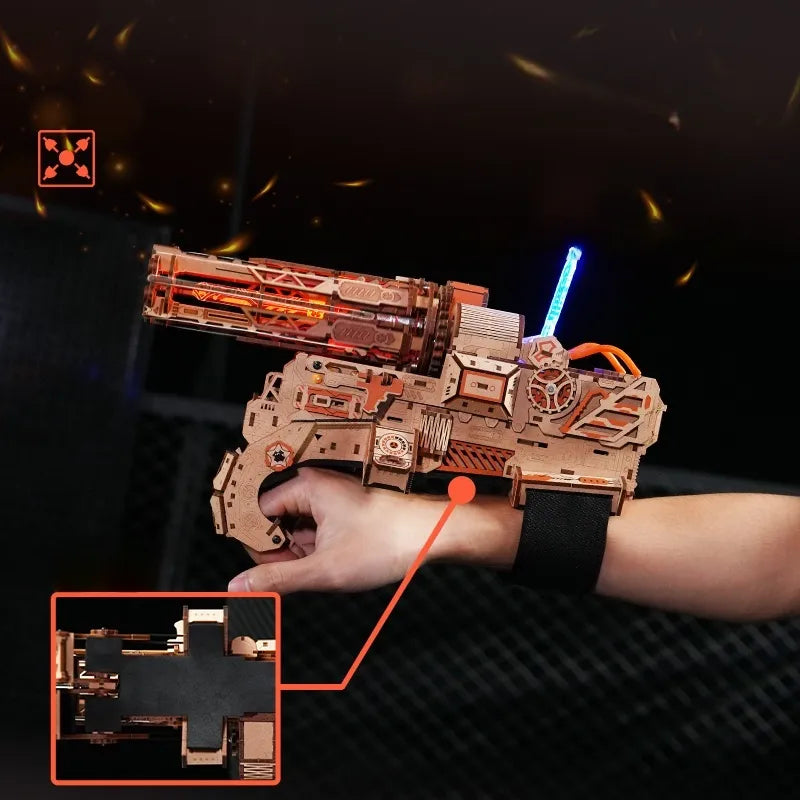 Puzzle de madera 3D - Ciclón ardiente