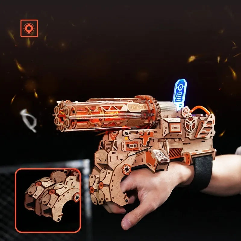 Puzzle de madera 3D - Ciclón ardiente