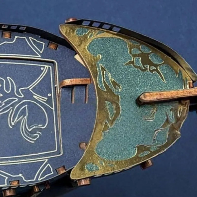 Puzzle de madera 3D - Arca de la ballena del universo