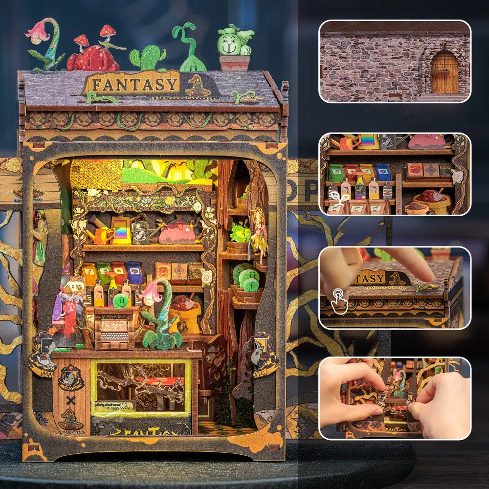 Book Nook - Tienda de Plantas Fantasía