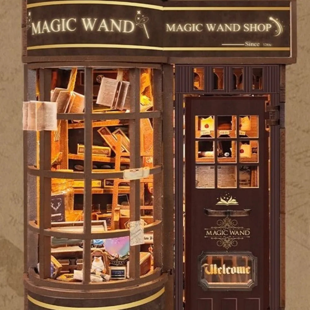 Casa en miniatura - Tienda de varitas mágicas