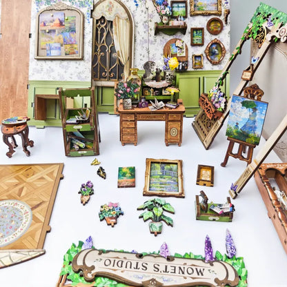 Book Nook - Impresión de Monet