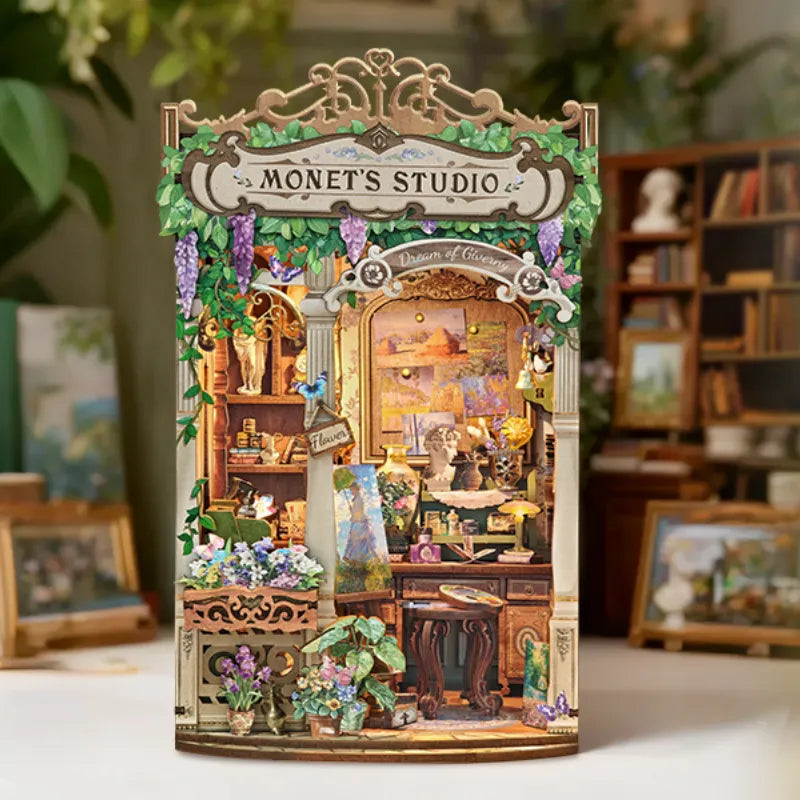 Book Nook - Impresión de Monet