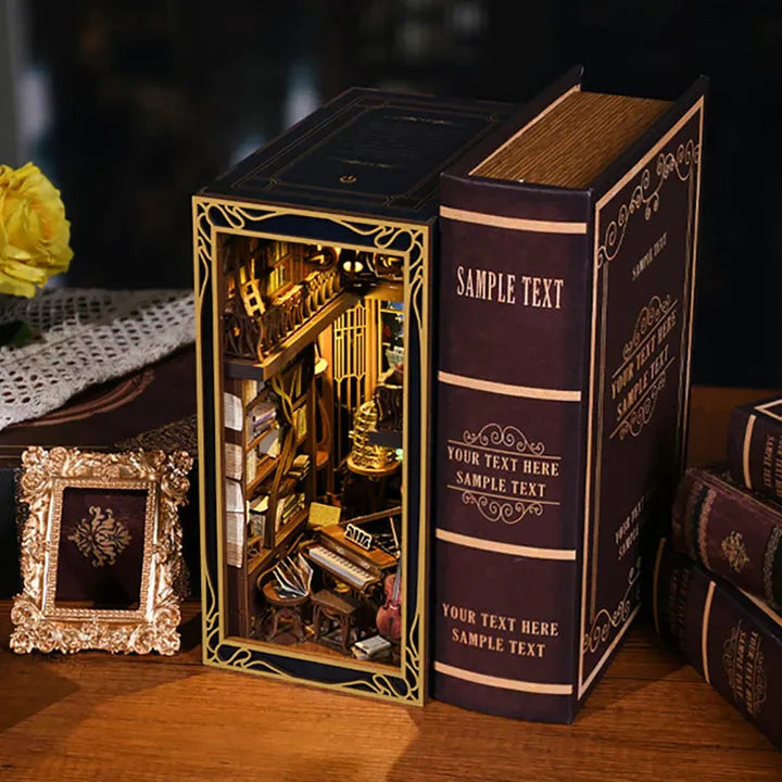 Book Nook - Pianista con Ruiseñor