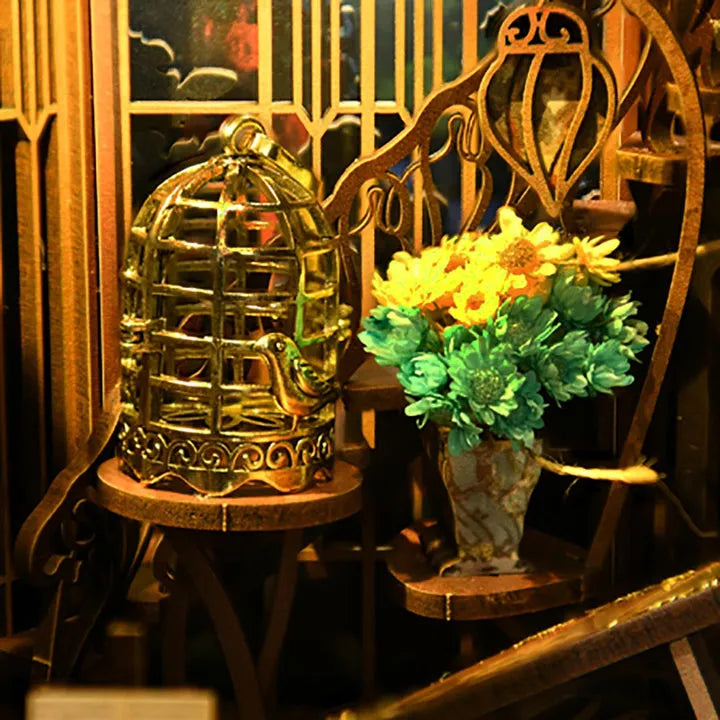 Book Nook - Pianista con Ruiseñor