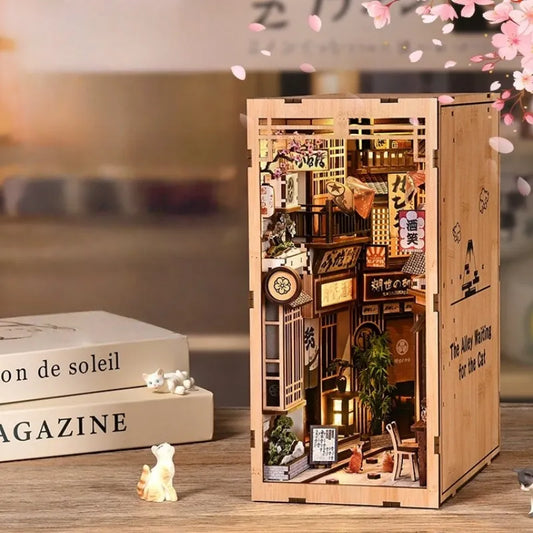 Book Nook Japón - El Callejón Esperando al Gato