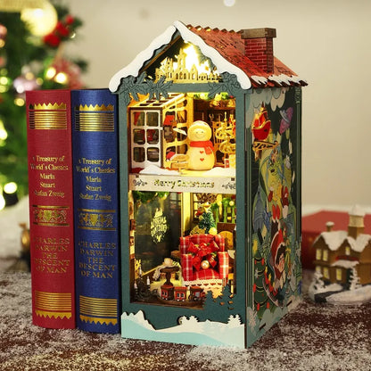 Book Nook - Feliz Navidad | Diorama Navideño