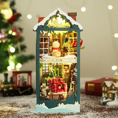 Book Nook - Feliz Navidad | Diorama Navideño