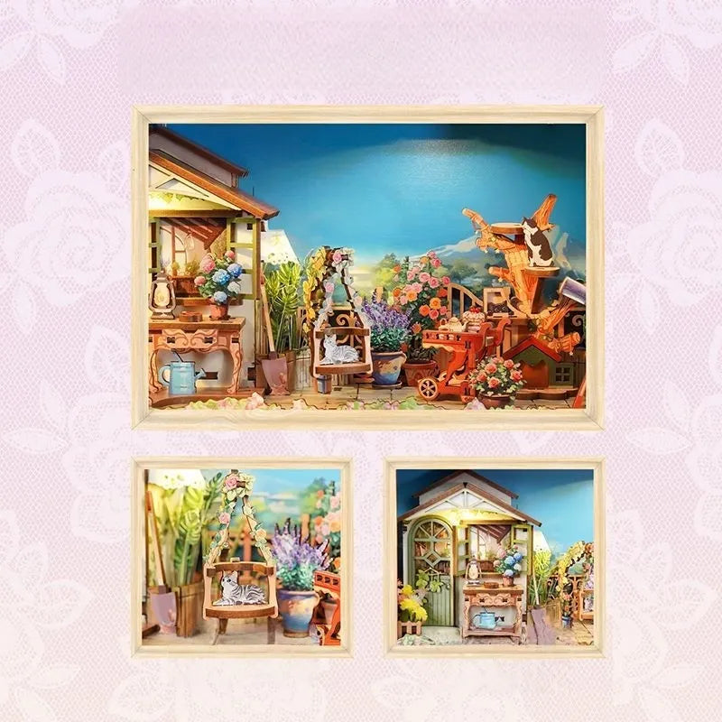 Kit DIY de Marco 3D - Tiempo de Floración