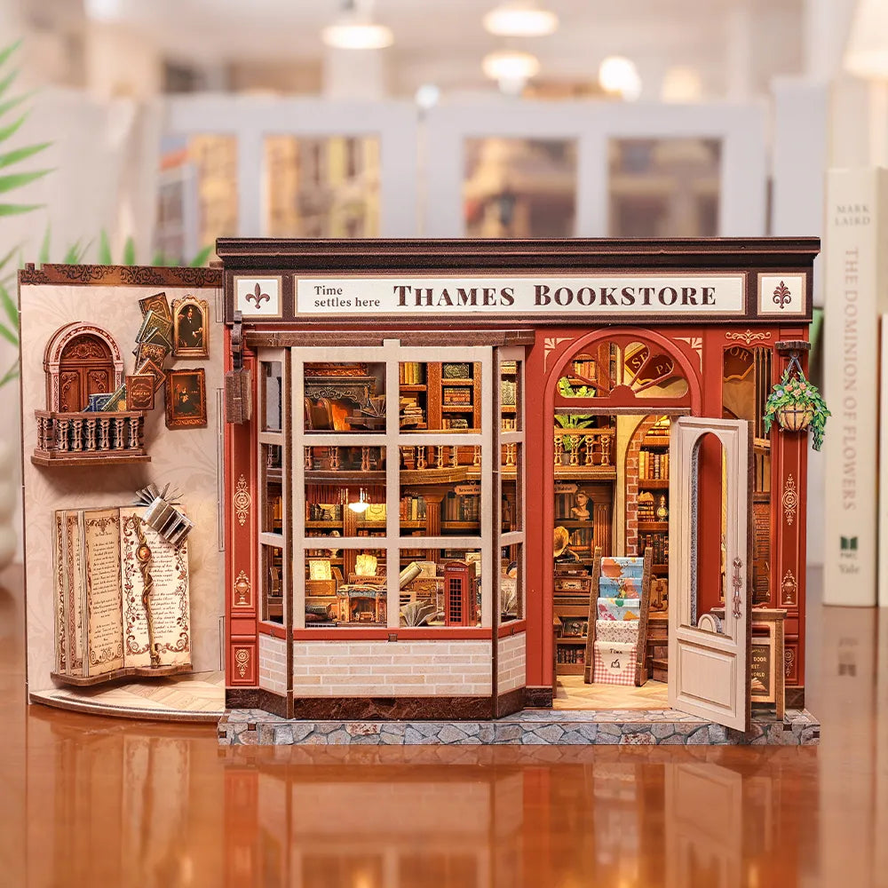 Kit de Casa en Miniatura - Book Nook Thames