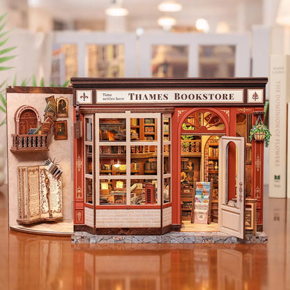 Kit de Casa en Miniatura - Book Nook Thames