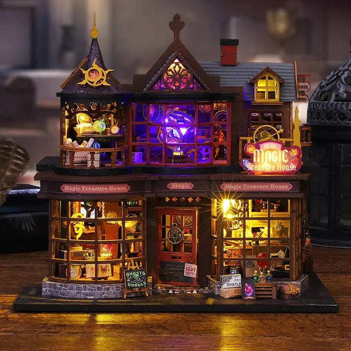 Casa en miniatura - Casa del Tesoro Mágico