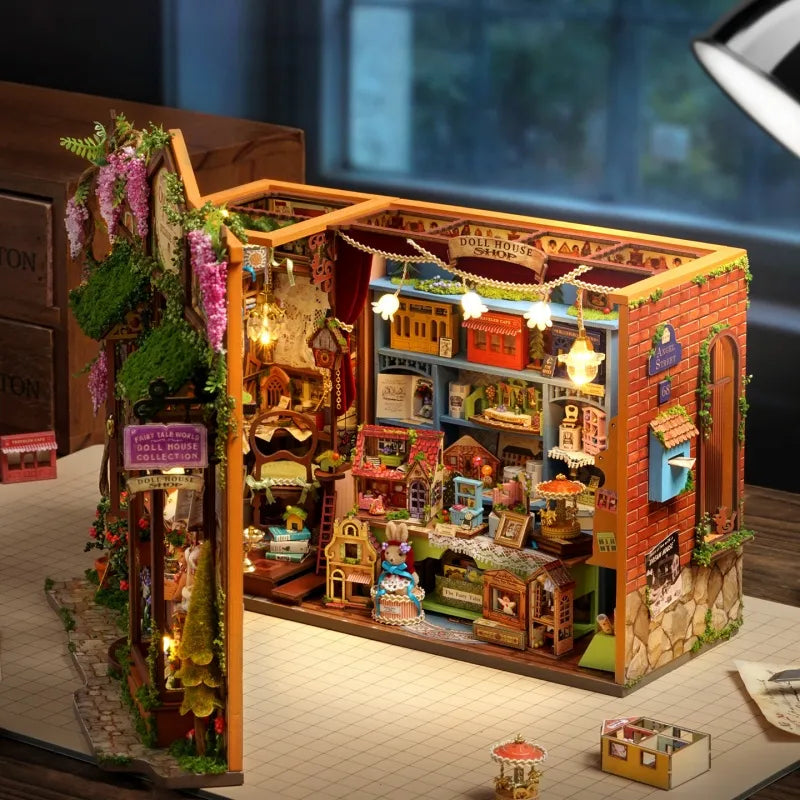 Casa en miniatura - Tienda de casas de muñecas