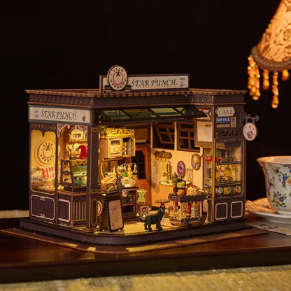 Kit de casa en miniatura - Cafetería mágica