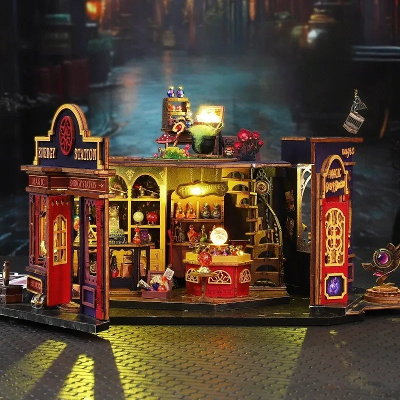 Kit de casa en miniatura - Estación de energía mágica