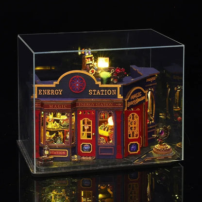 Kit de casa en miniatura - Estación de energía mágica